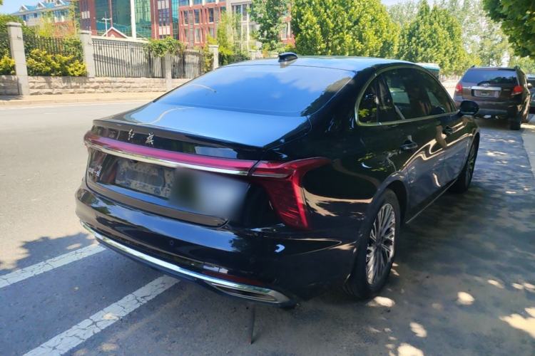 Used Hongqi H5 2023 2.0T Automatic Smart Connect Flagship Edition Rear Right 45 Deg