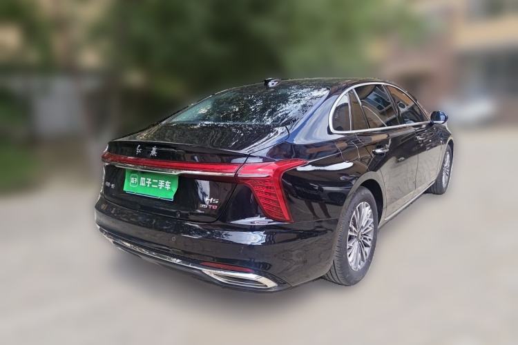 Used Hongqi H5 2023 1.5T DCT Smart Connect Flagship Edition Rear Right 45 Deg