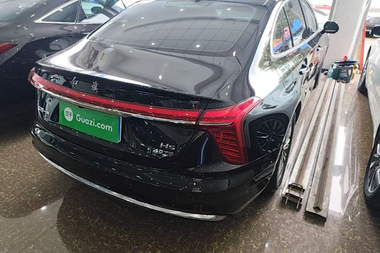 Used Hongqi H5 2023 1.5T DCT Smart Connect Flagship Edition Rear Right 45 Deg