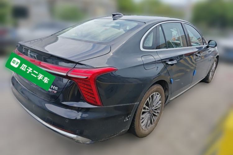 Used Hongqi H5 2023 1.5T DCT Smart Connect Flagship Edition Rear Right 45 Deg