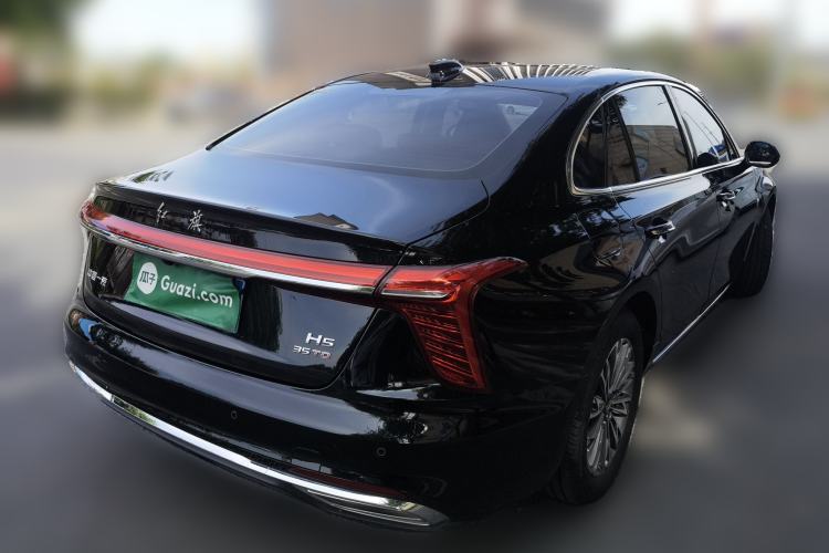 Used Hongqi H5 2023 1.5T DCT Smart Connect Flagship Edition Rear Right 45 Deg