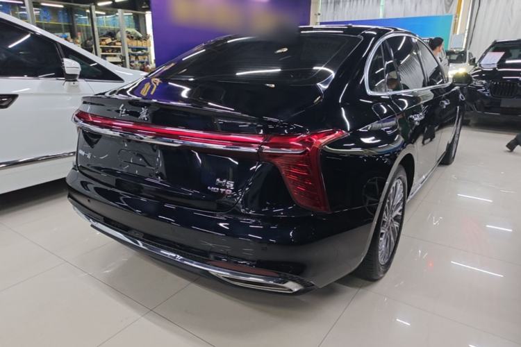 Used Hongqi H5 2023 2.0T Automatic Smart Connect Flagship Edition Rear Right 45 Deg