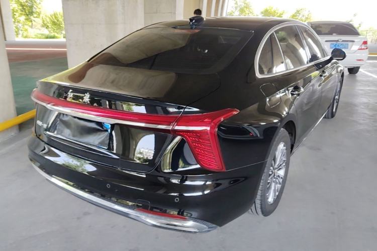 Used Hongqi H5 2023 1.5T DCT Smart Connect Flagship Edition Rear Right 45 Deg