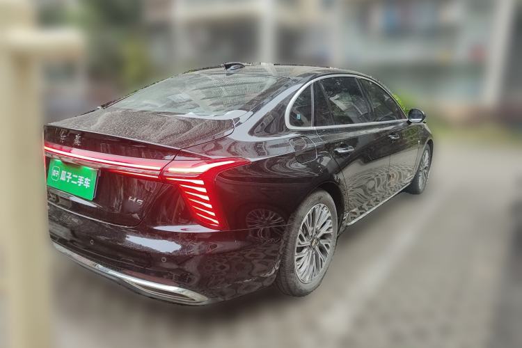 Used Hongqi H5 2023 1.5T HEV Smart Connect Flagship Edition Rear Right 45 Deg