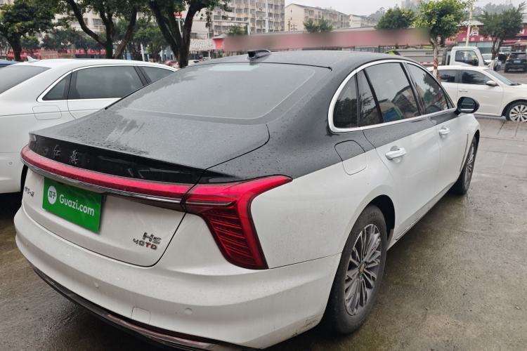 Used Hongqi H5 2023 2.0T Automatic Smart Connect Flagship Edition Rear Right 45 Deg