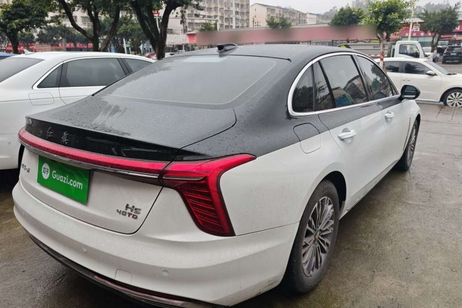 Used Hongqi H5 2023 2.0T Automatic Smart Connect Flagship Edition Rear Right 45 Deg
