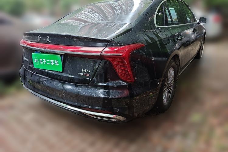 Used Hongqi H5 2023 2.0T Automatic Smart Connect Flagship Edition Rear Right 45 Deg