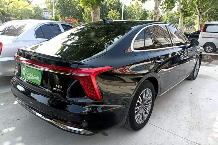 Used Hongqi H5 2023 1.5T DCT Smart Connect Flagship Edition Rear Right 45 Deg