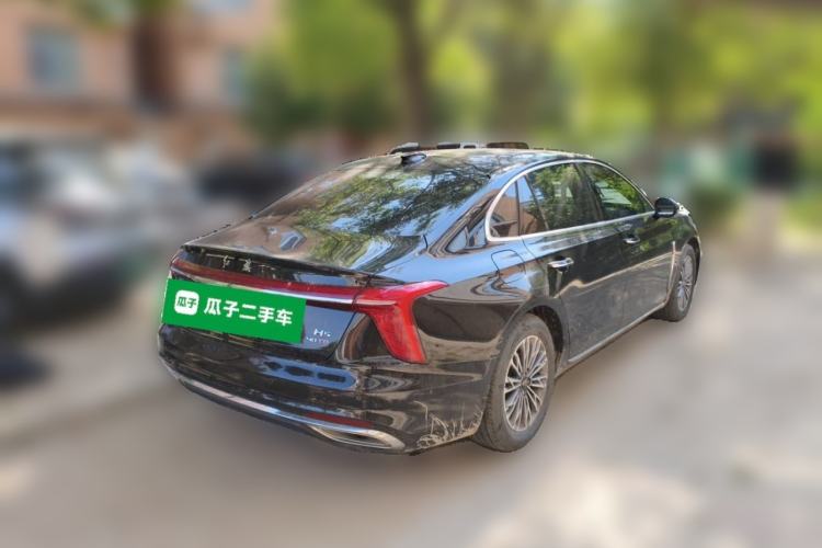 Used Hongqi H5 2023 2.0T Automatic Smart Connect Flagship Edition Rear Right 45 Deg