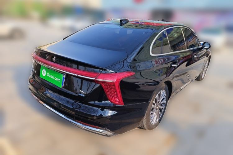 Used Hongqi H5 2023 1.5T HEV Smart Connect Flagship Edition Rear Right 45 Deg