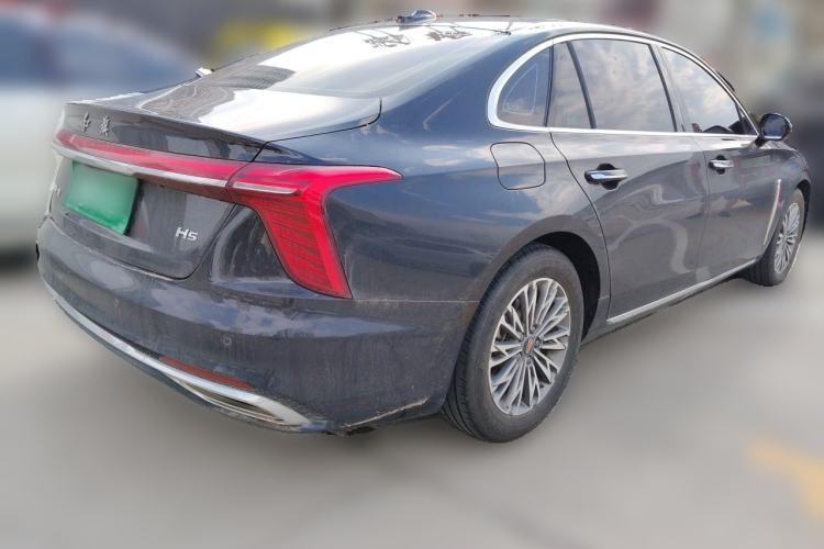 Used Hongqi H5 2023 1.5T DCT Smart Connect Flagship Edition Rear Right 45 Deg