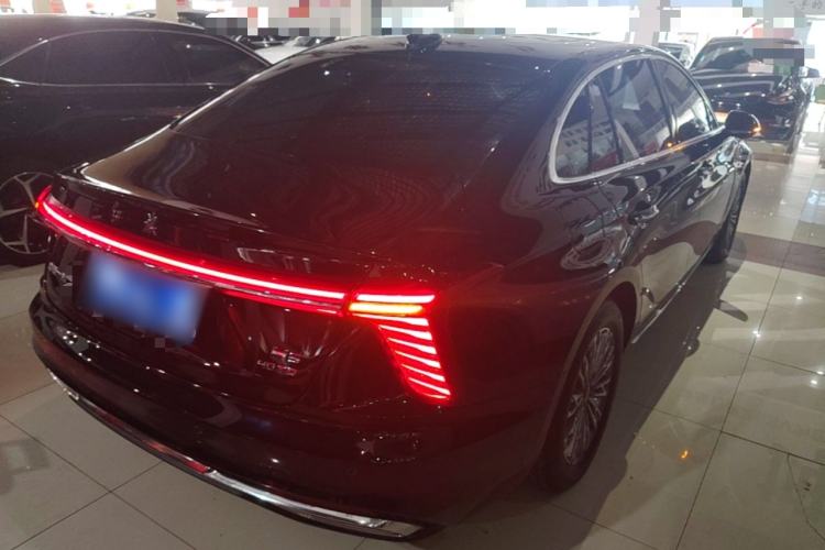 Used Hongqi H5 2023 2.0T Automatic Smart Connect Flagship Edition Rear Right 45 Deg