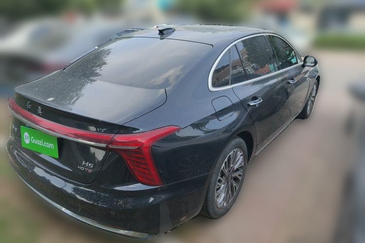 Used Hongqi H5 2023 2.0T Automatic Smart Connect Flagship Edition Rear Right 45 Deg