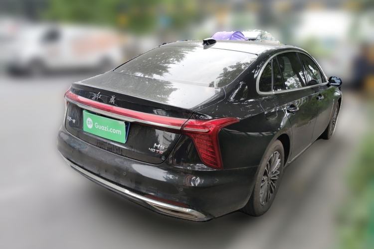 Used Hongqi H5 2023 2.0T Automatic Smart Connect Flagship Edition Rear Right 45 Deg