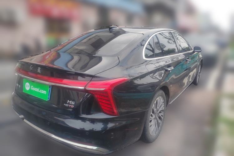Used Hongqi H5 2023 2.0T Automatic Smart Connect Flagship Edition Rear Right 45 Deg