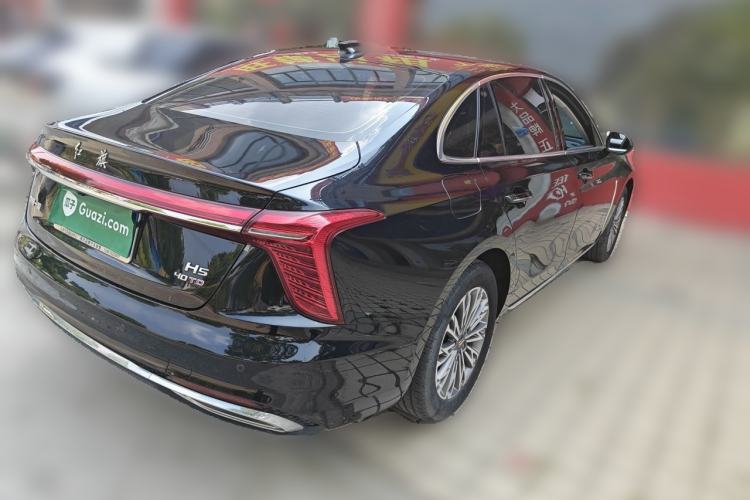 Used Hongqi H5 2023 2.0T Automatic Smart Connect Flagship Edition Rear Right 45 Deg