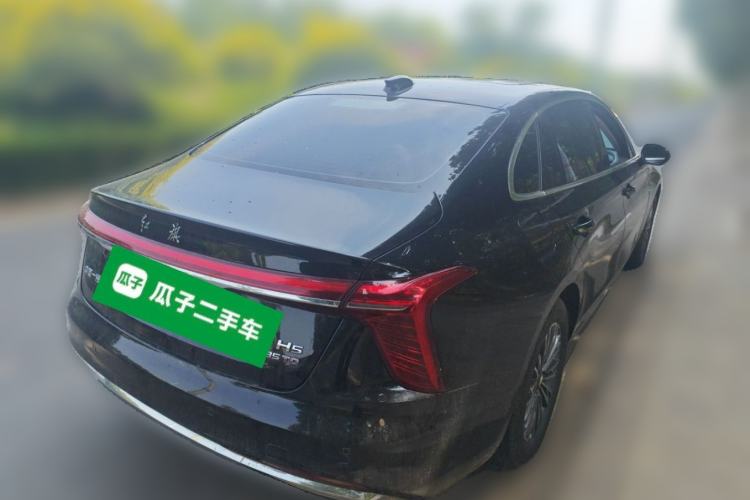 Used Hongqi H5 2023 1.5T DCT Smart Connect Flagship Edition Rear Right 45 Deg
