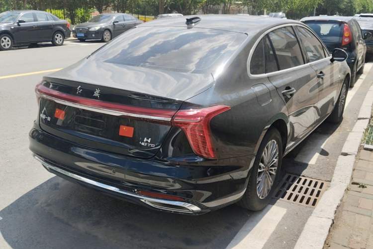 Used Hongqi H5 2023 2.0T Automatic Smart Connect Flagship Edition Rear Right 45 Deg