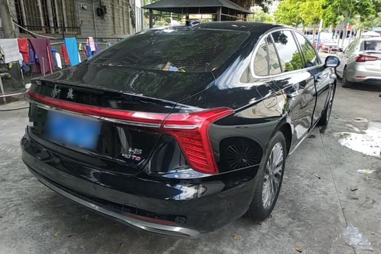 Used Hongqi H5 2023 2.0T Automatic Smart Connect Flagship Edition Rear Right 45 Deg