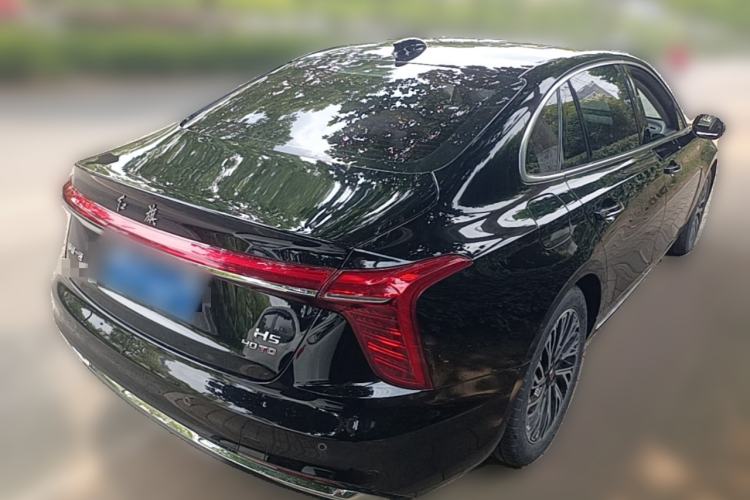 Used Hongqi H5 2023 2.0T Automatic Smart Connect Flagship Edition Rear Right 45 Deg