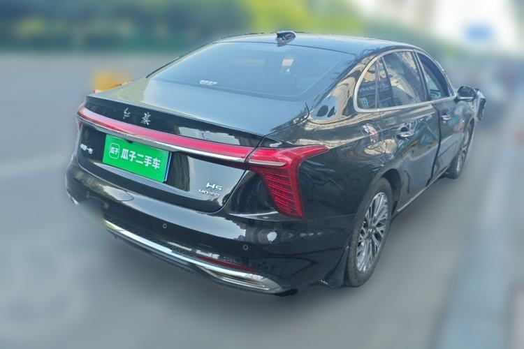 Used Hongqi H5 2023 2.0T Automatic Smart Connect Flagship Edition Rear Right 45 Deg