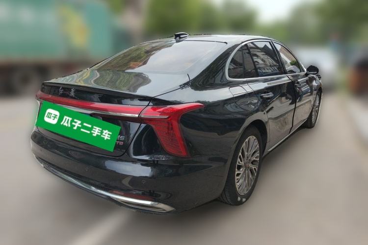 Used Hongqi H5 2023 2.0T Automatic Smart Connect Flagship Edition Rear Right 45 Deg