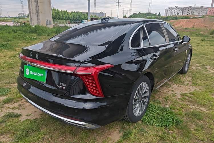 Used Hongqi H5 2023 2.0T Automatic Smart Connect Flagship Edition Rear Right 45 Deg