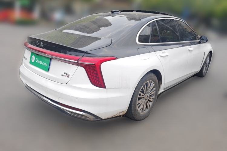 Used Hongqi H5 2023 1.5T DCT Smart Connect Flagship Edition Rear Right 45 Deg