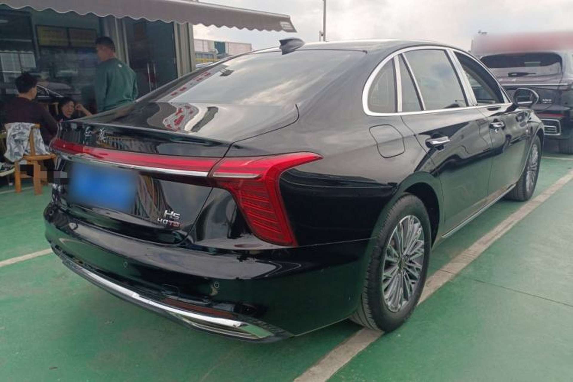 Used Hongqi H5 2023 2.0T Automatic Smart Connect Flagship Edition Rear Right 45 Deg