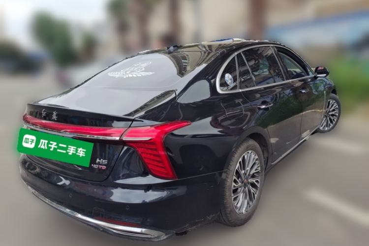 Used Hongqi H5 2023 2.0T Automatic Smart Connect Flagship Edition Rear Right 45 Deg