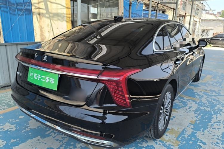 Used Hongqi H5 2023 1.5T DCT Smart Connect Flagship Edition Rear Right 45 Deg