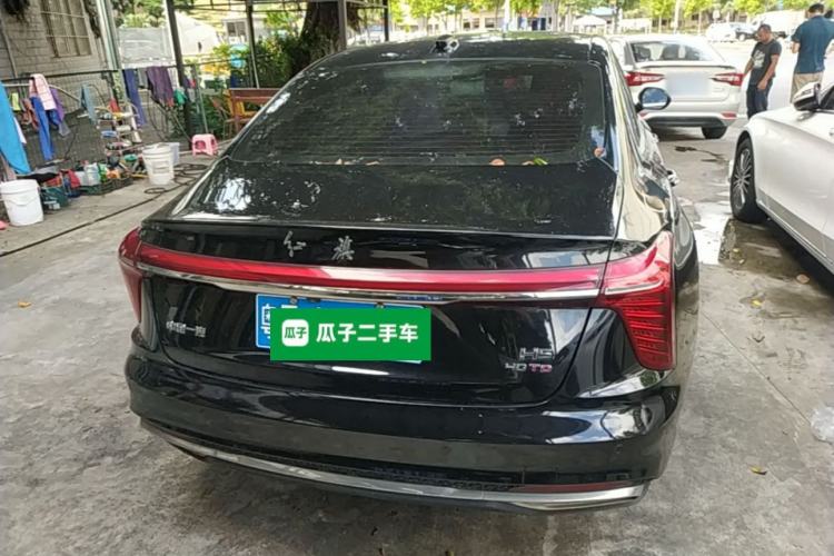 Used Hongqi H5 2023 2.0T Automatic Smart Connect Flagship Edition Rear
