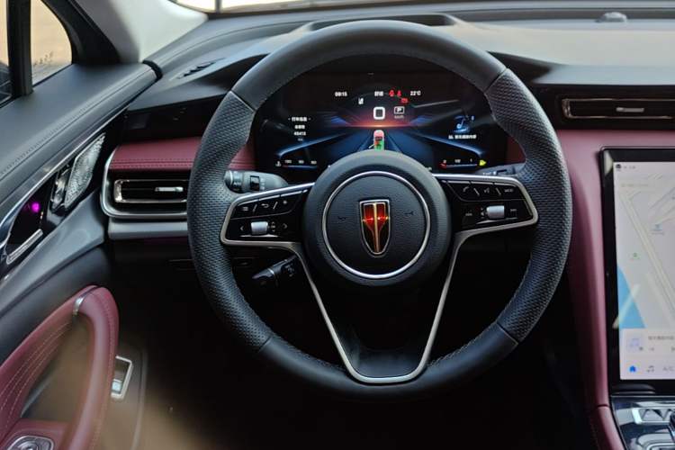 Used Hongqi H5 2023 2.0T Automatic Smart Connect Flagship Edition Steering Wheel