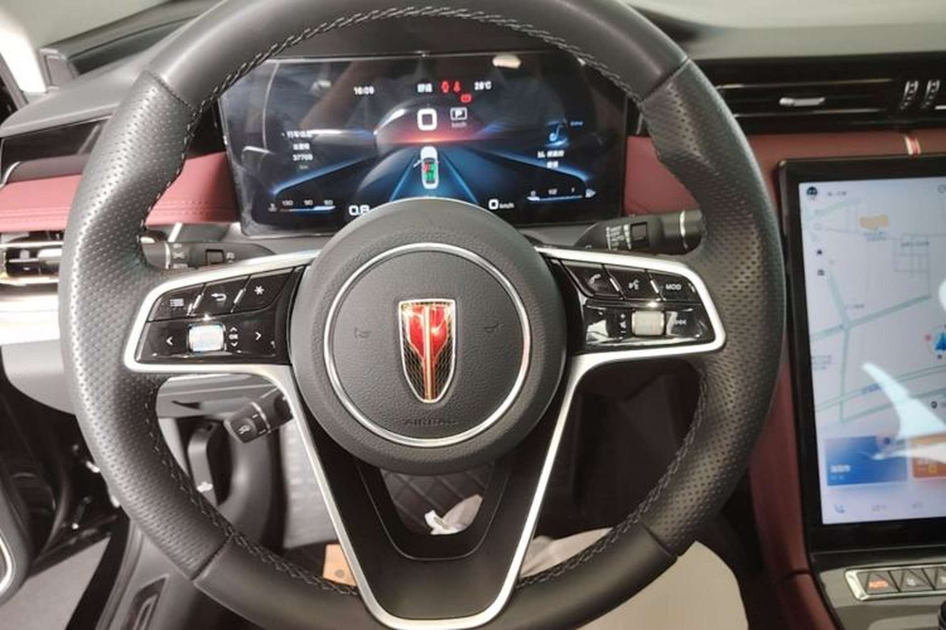 Used Hongqi H5 2023 2.0T Automatic Smart Connect Flagship Edition Steering Wheel