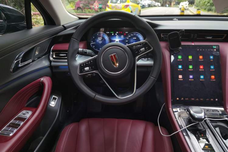 Used Hongqi H5 2023 2.0T Automatic Smart Connect Flagship Edition Steering Wheel