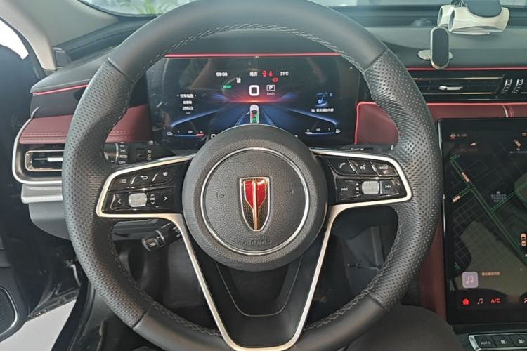 Used Hongqi H5 2023 1.5T HEV Smart Connect Flagship Edition Steering Wheel