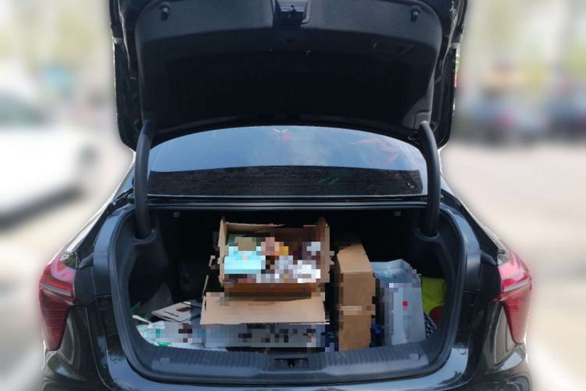 Used Hongqi H5 2023 2.0T Automatic Smart Connect Flagship Edition Trunk