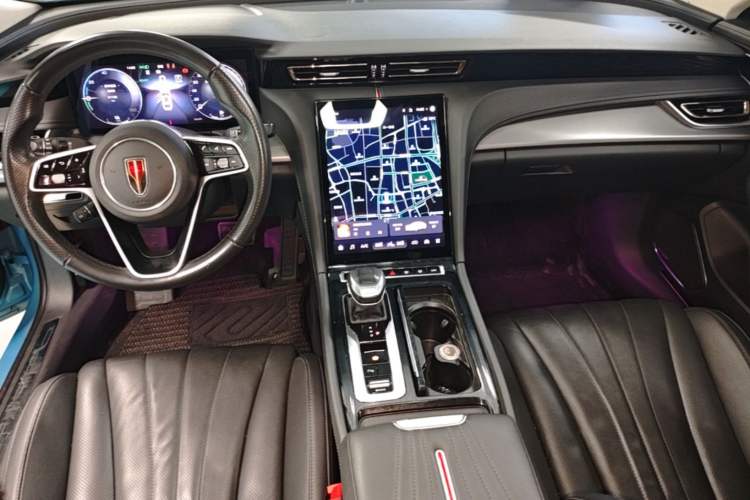 Used Hongqi H5 2023 1.5T HEV Smart Connect Flagship Edition Center Console