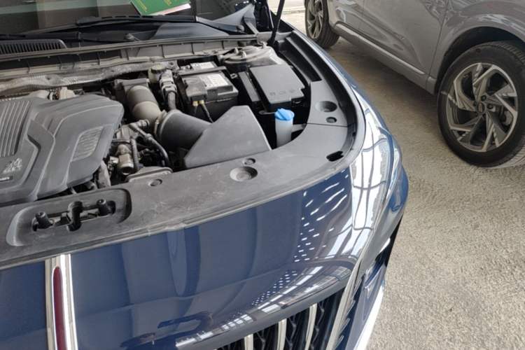 Used Hongqi H5 2023 2.0T Automatic Smart Connect Flagship Edition Engine Bay Left
