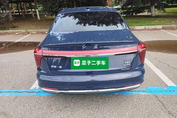 Used Hongqi H5 2023 2.0T Automatic Smart Connect Flagship Edition Rear