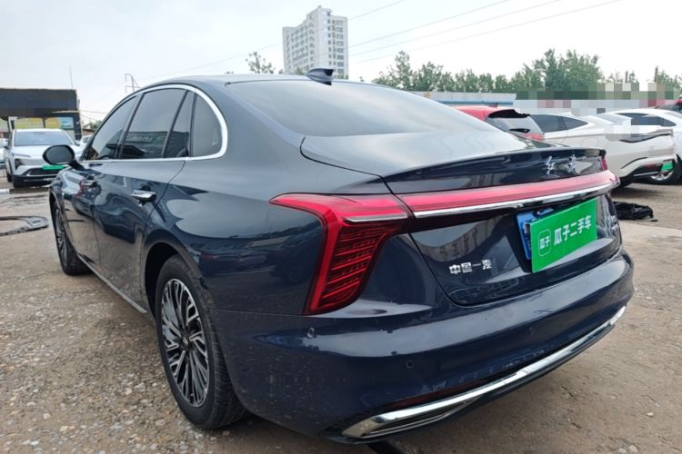 Used Hongqi H5 2023 2.0T Automatic Smart Connect Flagship Edition Rear Left 45 Deg
