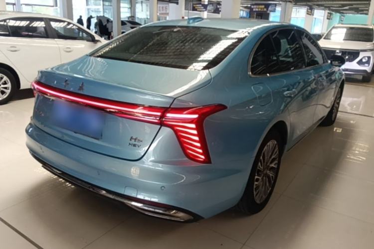 Used Hongqi H5 2023 1.5T HEV Smart Connect Flagship Edition Rear Right 45 Deg