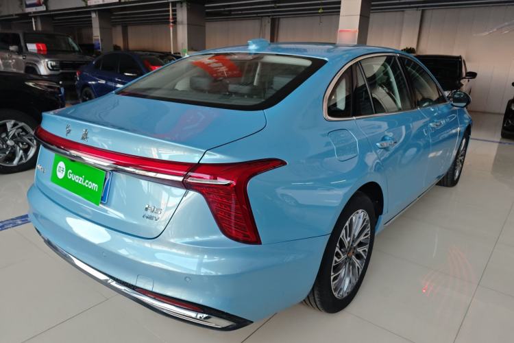 Used Hongqi H5 2023 1.5T HEV Smart Connect Flagship Edition Rear Right 45 Deg