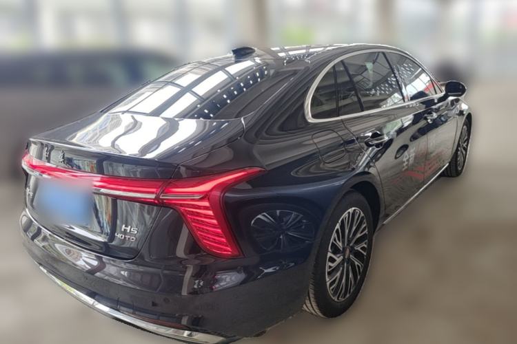 Used Hongqi H5 2023 2.0T Automatic Smart Connect Flagship Edition Rear Right 45 Deg