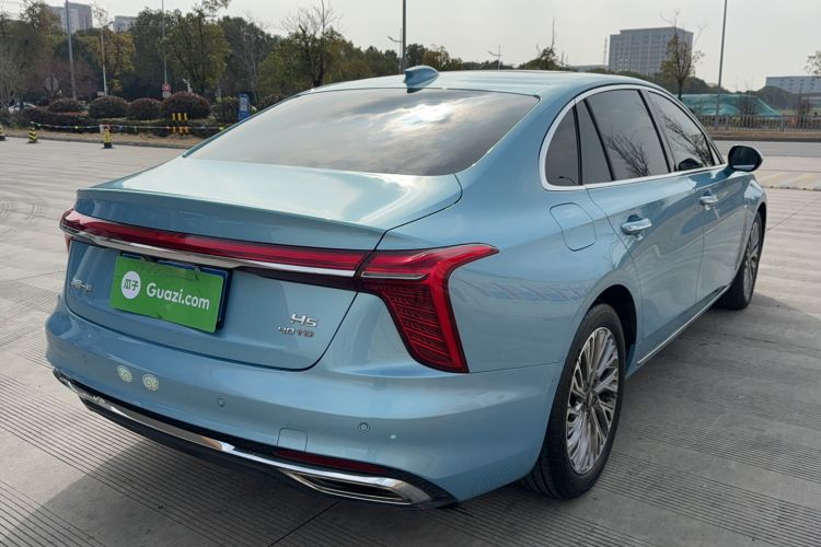 Used Hongqi H5 2023 2.0T Automatic Smart Connect Flagship Edition Rear Right 45 Deg