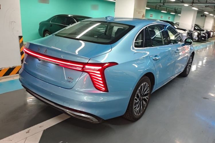 Used Hongqi H5 2023 1.5T HEV Smart Connect Flagship Edition Rear Right 45 Deg