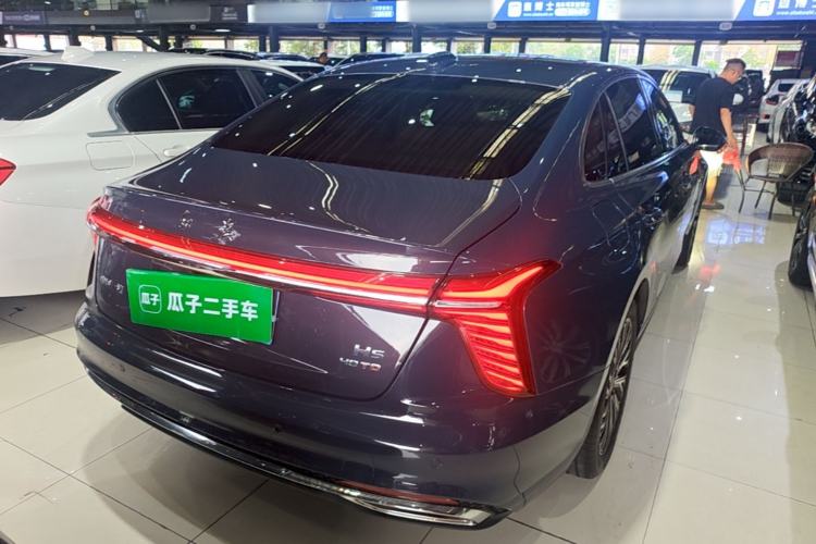 Used Hongqi H5 2023 2.0T Automatic Smart Connect Flagship Edition Rear Right 45 Deg