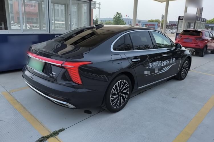 Used Hongqi H5 2023 2.0T Automatic Smart Connect Flagship Edition Rear Right 45 Deg