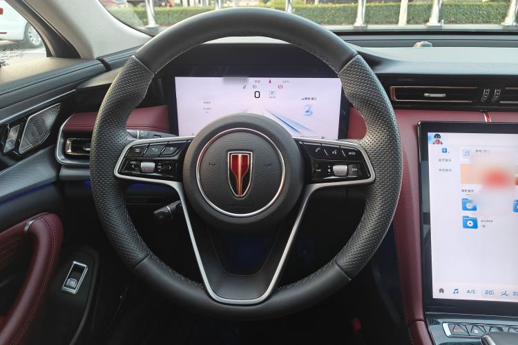 Used Hongqi H5 2023 2.0T Automatic Smart Connect Flagship Edition Steering Wheel