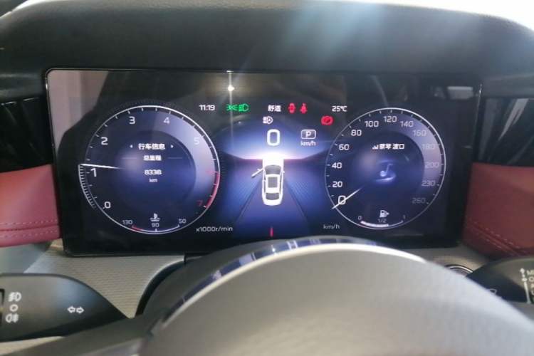 Used Hongqi H5 2023 2.0T Automatic Smart Connect Flagship Edition Instrument Cluster